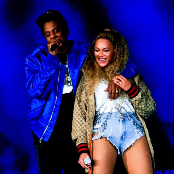 Beyoncé et JAY-Z en concert à Cardiff pour leur tournée "On the Run Tour II", le 6 juin 2018.