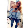 Sarah Fraisou (Les Anges 10 ) dévoile sa nouvelle silhouette sur Instagram. Juin 2018.