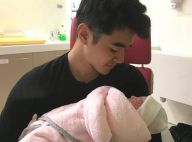 Geoffrey (Top Chef) : Tendre et amusante photo avec sa fille âgée de... 3 jours