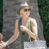 Exclusif - Charlize Theron - Charlize Theron accompagne ses enfants à une fête à Beverly Hills le 9 juin 2018.