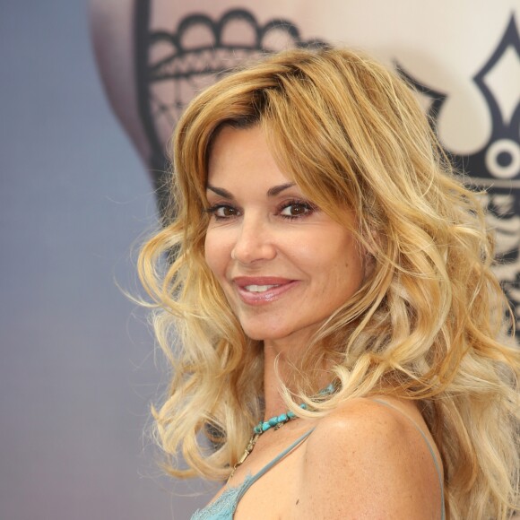 Ingrid Chauvin lors du photocall de la série "Demain nous appartient" lors du 58e festival de Télévision de Monte-Carlo à Monaco le 16 juin 2018. © Denis Guignebourg / Bestimage