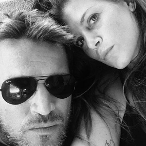 Benjamin Castaldi et sa femme Aurore Aleman - Instagram @b_castaldi, 15 août 2017