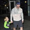 Chris Pratt et son fils Jack Pratt à Los Angeles, le 17 avril 2018. 