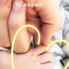 Candice Swanepoel annonce la naissance de son deuxième enfant sur Instagram le 19 juin 2018.