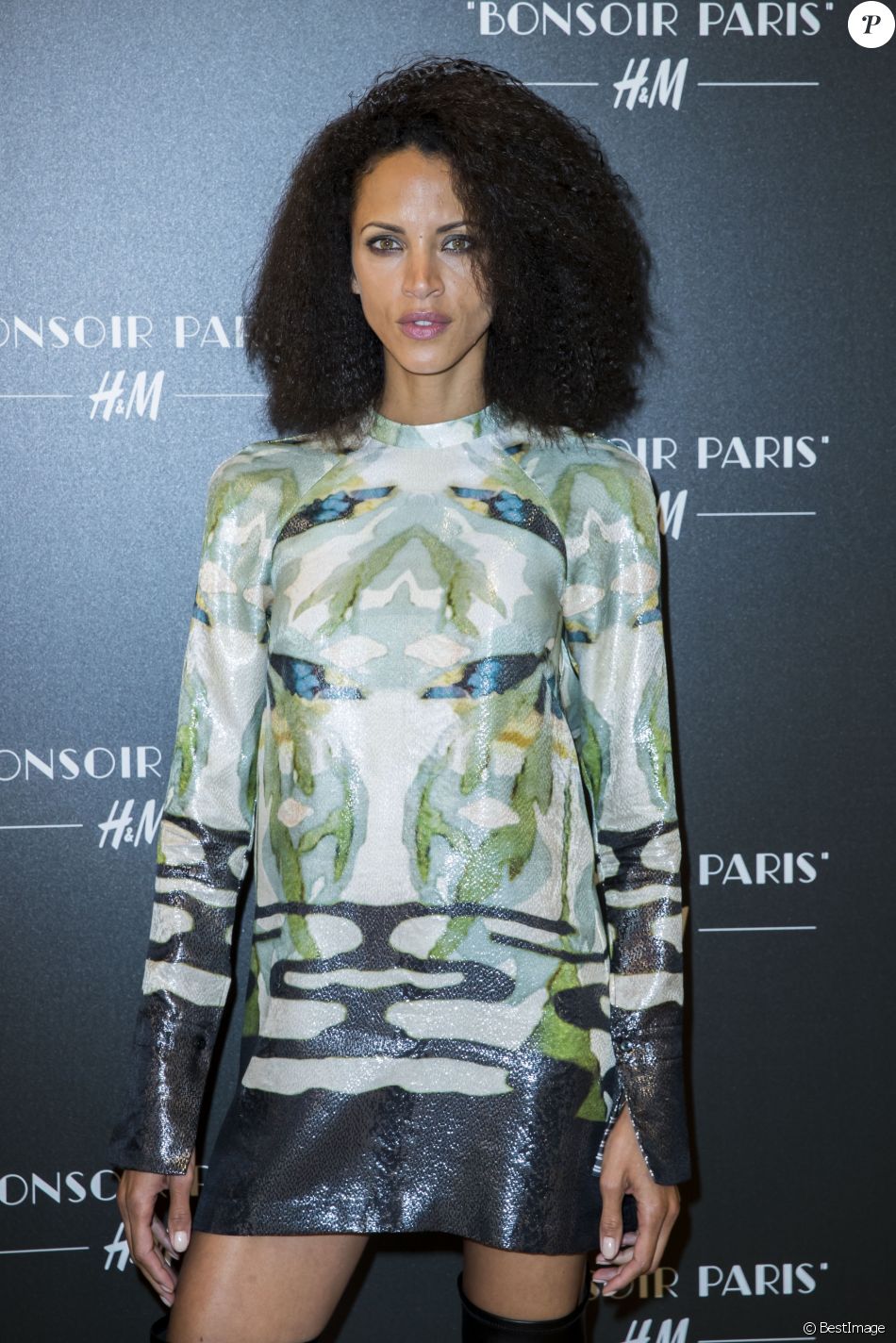 Noémie Lenoir - Soirée d'ouverture du nouveau flagship H&M avec la