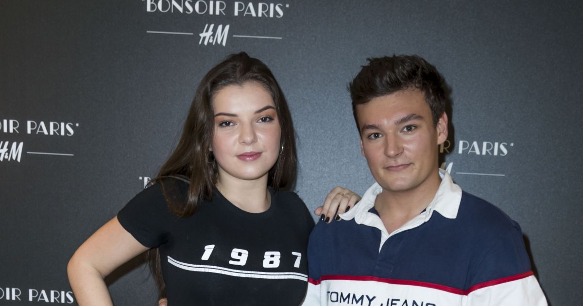 Clara Marz, guest - Soirée d'ouverture du nouveau flagship H&M avec la ...