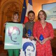 Exclusif - Julia, Eléonore et Duy-Thien (collectif Merci Simone) - Remise des prix "Les Héroïnes Extra-ordinaires" à l'hôtel de Lassay à Paris le 20 juin 2018. © Coadic Guirec/Bestimage
