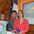 Exclusif - Julia, Eléonore et Duy-Thien (collectif Merci Simone) - Remise des prix "Les Héroïnes Extra-ordinaires" à l'hôtel de Lassay à Paris le 20 juin 2018. © Coadic Guirec/Bestimage