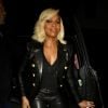 Exclusif - Mary J. Blige porte des cuissardes vertes à son arrivée au Tao à Hollywood, le 24 janvier 2018  For germany call for price Exclusive - Mary J. Blige smiles for the camera arriving at Tao for a party. 24th january 201824/01/2018 - Los Angeles