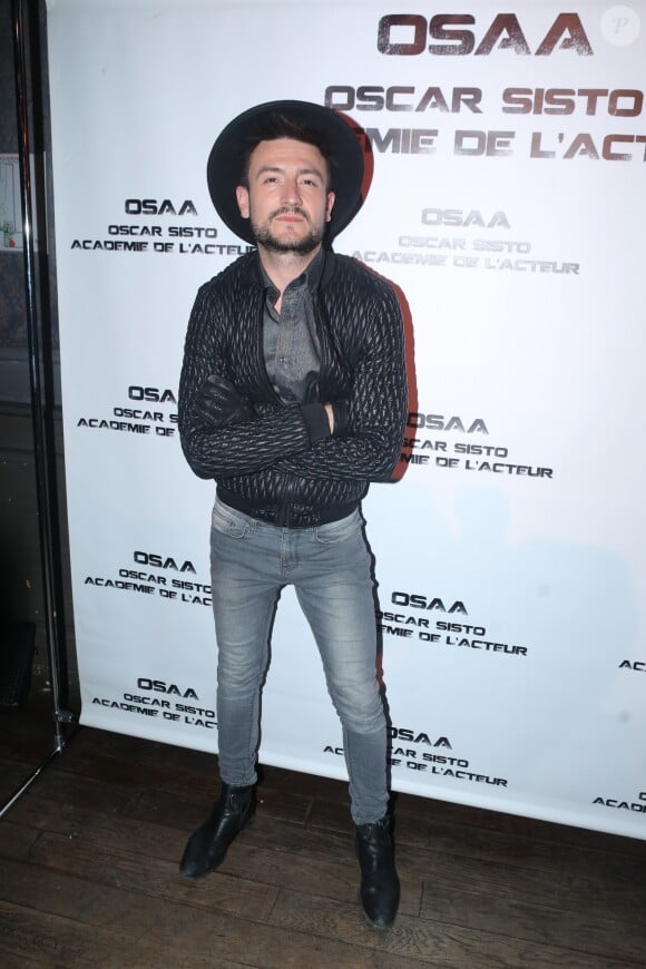 Michal Kwiatkowski - Générales des dernières pièces de théâtre d'Oscar Sisto "Jamais trop star" (adapté de "La Piaule") et "On fait l'amour comme on tue" (adapté de "Jesse et Jessica") au Comedy Club à Paris, France, le 03 avril 2017. © CVS/Bestimage