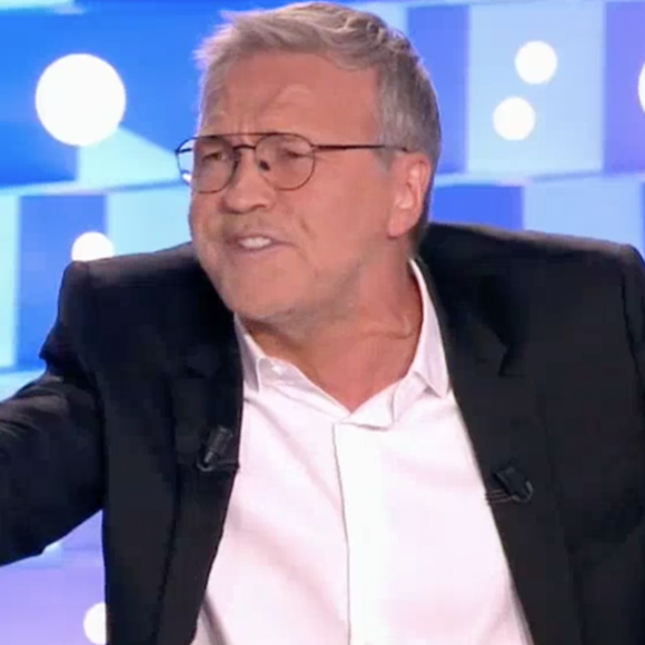 Laurent Ruquier s'agace contre Nicolas Dupont-Aignan dans "On n'est pas couché" (France 2) samedi 23 juin 2018.