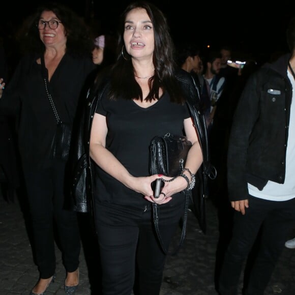 Béatrice Dalle - Arrivée des people au défilé de mode "Saint Laurent" collection Printemps/Eté 2018 lors de la fashion week à Paris, le 26 septembre 2017. © CVS/Veeren/Bestimage