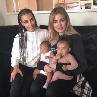 Kim et Khloé Kardashian : Leurs filles posent ensemble pour la 1re fois
