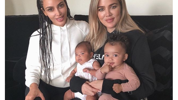 Kim et Khloé Kardashian : Leurs filles posent ensemble pour la 1re fois