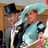 Le prince Edward, comte de Wessex et la comtesse Sophie de Wessex lors du Royal Ascot 2018 à l'hippodrome d'Ascot dans le Berkshire le 20 juin 2018
