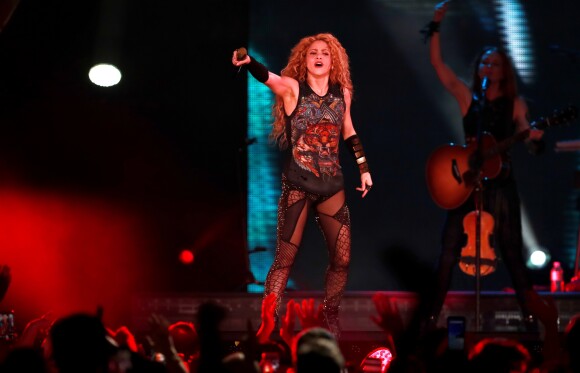 Concert de Shakira à la salle de l'Arena à Bordeaux le 25 juin 2018. © Patrick Bernard - Thierry David / Bestimage
