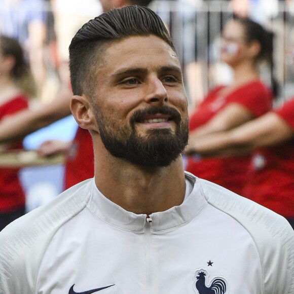Olivier Giroud lors de France-Danemark en Coupe du monde au stade Loujniki à Moscou, Russie, le 26 juin 2018. © Pierre Perusseau/Bestimage