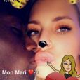 Emilie Fiorelli et M'Baye Niang mariés en secret ? La photo qui sème le doute, mars 2017, Snapchat