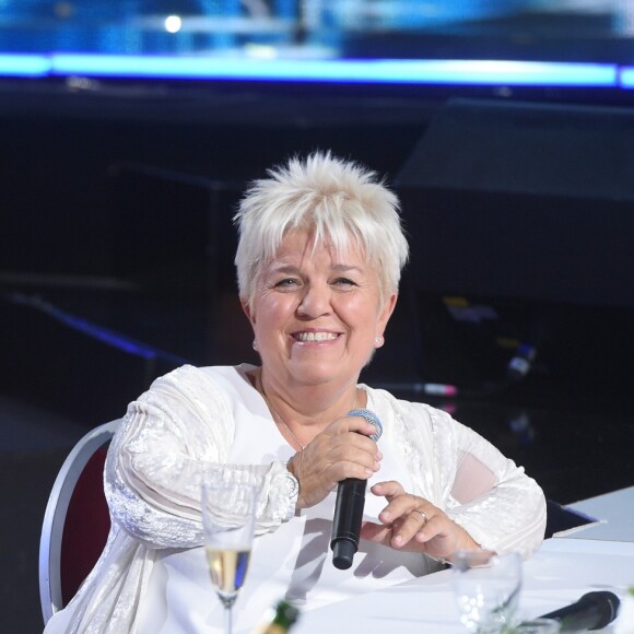 Exclusif - Line Renaud et Mimie Mathy - Enregistrement de l'émission "Bon anniversaire Line" à l'occasion des 90 ans de Line Renaud au Théâtre Bobino à Paris, le 25 juin 2018. L'émission, présentée par Stéphane Bern, est diffusée mardi 3 juillet 2018 à 20h55 sur France 2. © Coadic Guirec / Bestimage