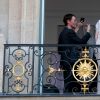 Brit Elkin et Emma Roberts assistent au dîner Dior dans la boutique de la Maison, sur la place Vendôme à Paris, le 2 juillet 2018.
