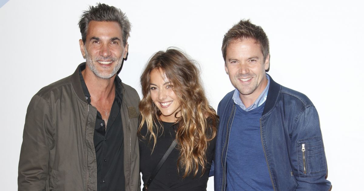 Patrick Guérineau, Constance Labbé, Renaud Leymans à la première de Les