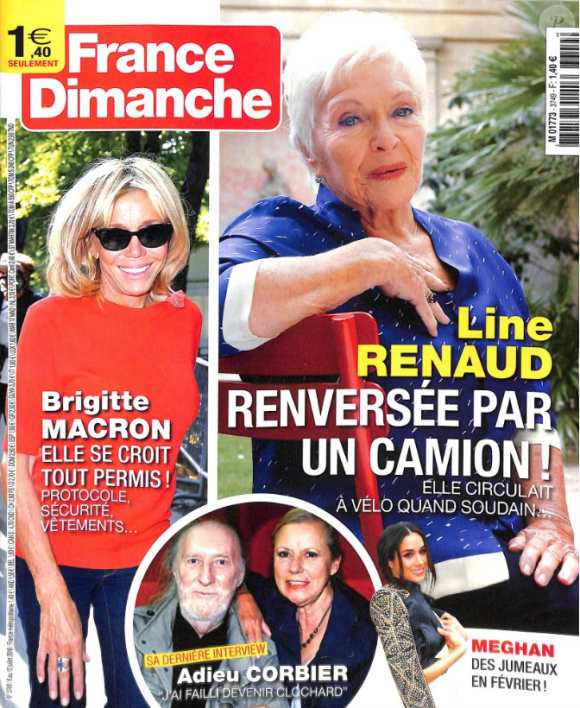 France Dimanche, juillet 2018.