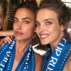 Irina Shayk et Natalia Vodianova posent topless pour soutenir la Russie lors de la Coupe du monde. Le 7 juillet 2018.
