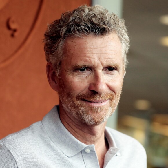 Denis Brogniart au village lors des internationaux de France de tennis de Roland Garros, Jour 3, à Paris le 29 mai 2018. © Dominique Jacovides / Cyril Moreau
