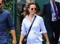 Pippa Middleton enceinte et rayonnante face à Camilla Parker Bowles à Wimbledon