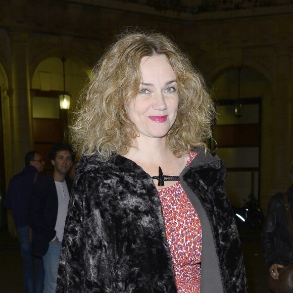 Marine Delterme - Générale de la pièce de théâtre "Le Mensonge" au théâtre Edouard VII à Paris, le 14 septembre 2015.