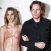 Ewan McGregor et sa fille Clara McGregor - Les célébrités posent lors du photocall de la première de 'Zoe' à l'occasion du festival du film de Tribaca à New York le 21 avril 2018. © Charles Guerin-Morgan Dessalles/BESTIMAGE