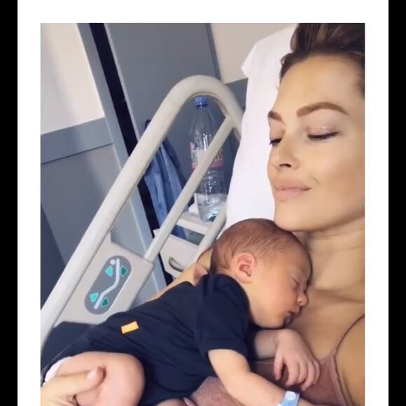 Caroline Receveur maman, ses premières photos avec Marlon - Instagram, juillet 2018