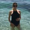 Melanie Da Cruz enceinte de son compagnon Anthony Martial - Instagram, juin 2018
