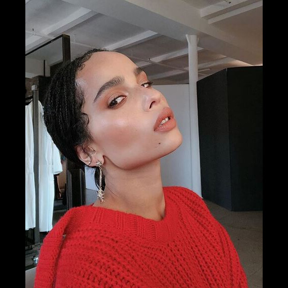 Zoë Kravitz. Juillet 2018.