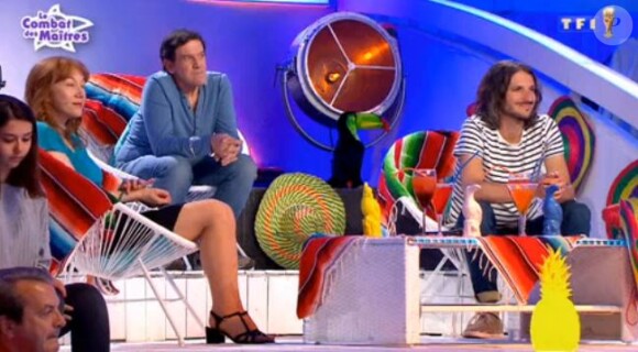 Véronique sur le plateau des "12 coups de midi" - TF1, 2018