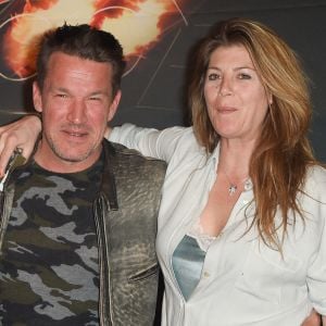 Benjamin Castaldi et sa femme Aurore Aleman - Avant-première du film "Taxi 5" au cinéma le Grand Rex à Paris, France, le 8 avril 2018. © Coadic Guirec/Bestimage