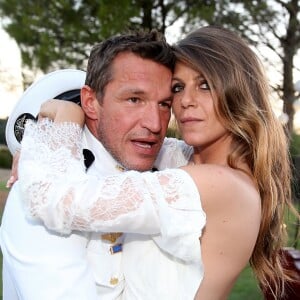 Exclusif - Mariage de Benjamin Castaldi et Aurore Aleman au Mas de La Rose à Eygalières, le 27 août 2016. © Jacovides-Moreau/Bestimage