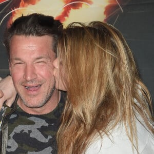 Benjamin Castaldi et sa femme Aurore Aleman - Avant-première du film "Taxi 5" au cinéma le Grand Rex à Paris, France, le 8 avril 2018. © Coadic Guirec/Bestimage08/04/2018 - Paris