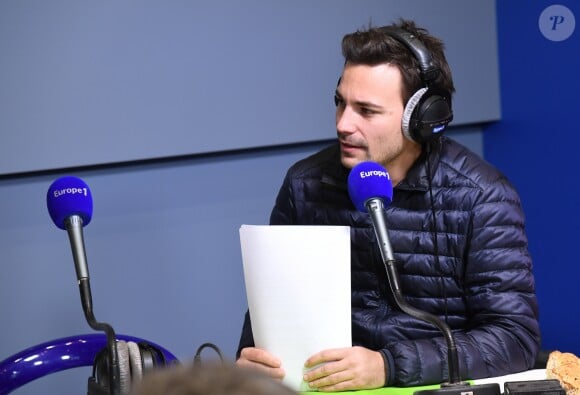 Exclusif - Bertrand Chameroy lors de l'émission "Bonjour La France", animée par D.Burki, en direct du Salon de l'Agriculture 2018. Le 27 février 2018 © Lionel Urman / Bestimage