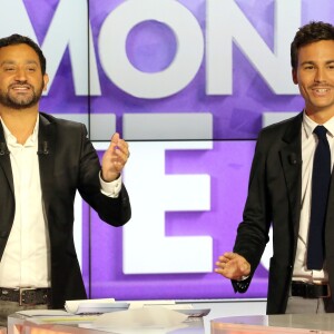 Exclusif - Prix Special - Cyril Hanouna et Bertrand Chameroy - Premiere de l'emission "Touche pas a mon poste" sur la chaine D8 a Paris. Le 2 septembre 2013