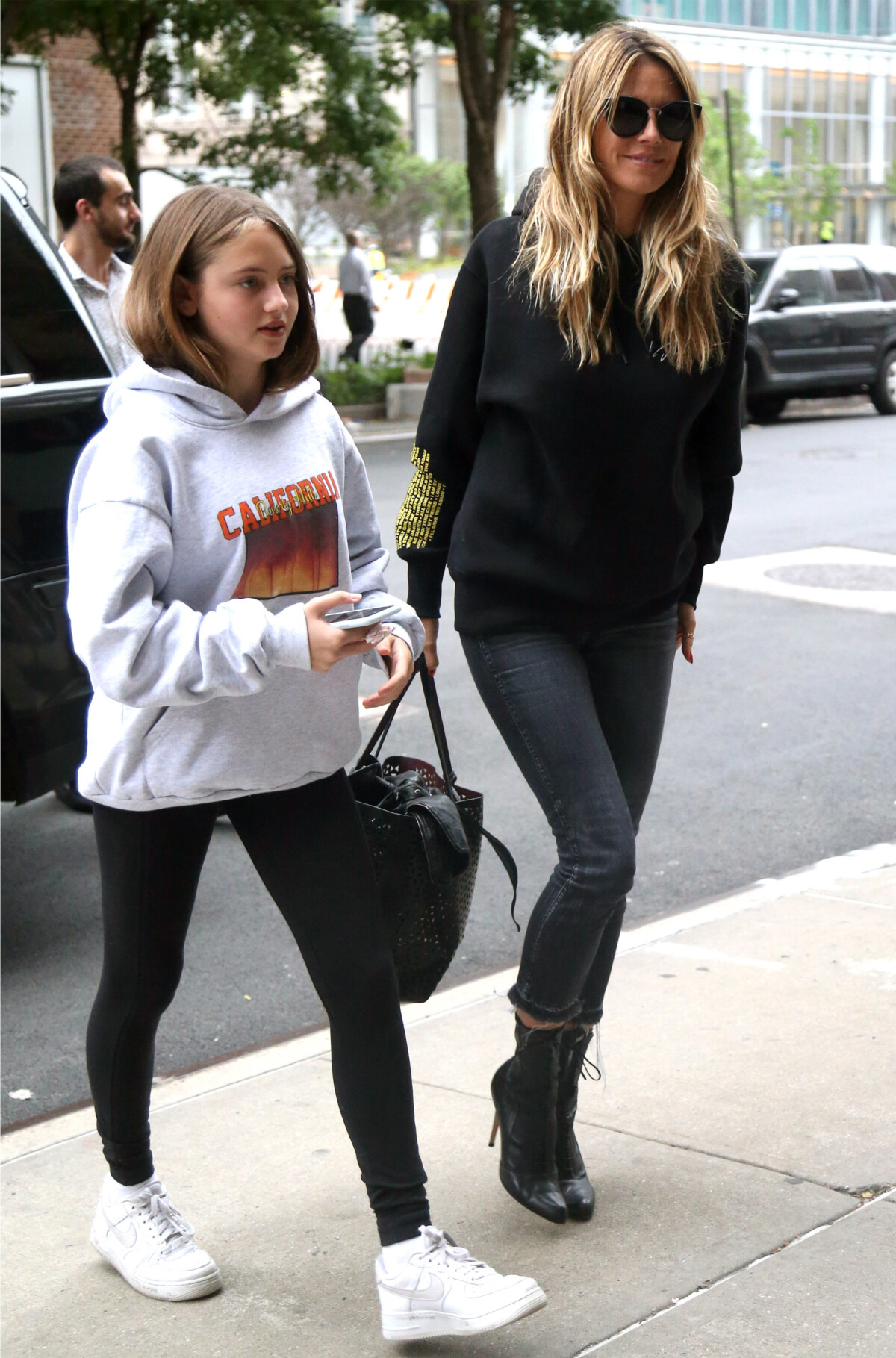 Photo Heidi Klum Et Sa Fille Leni à New York Le 23 Juin 2018 Purepeople 