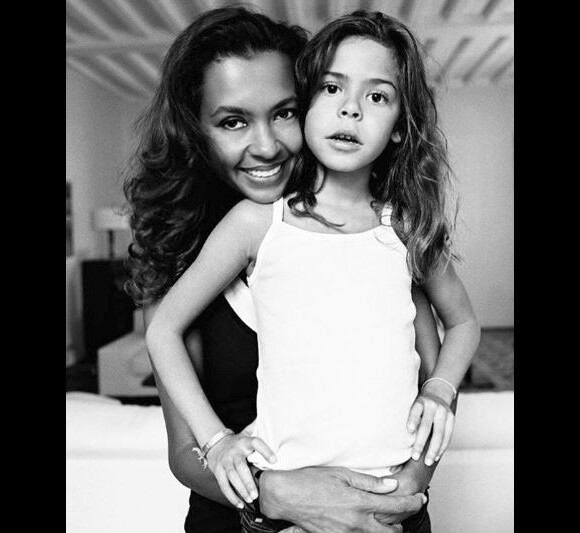 Karine Le Marchand et sa fille Alya (15 ans) - Instagram, 27 mai 2018