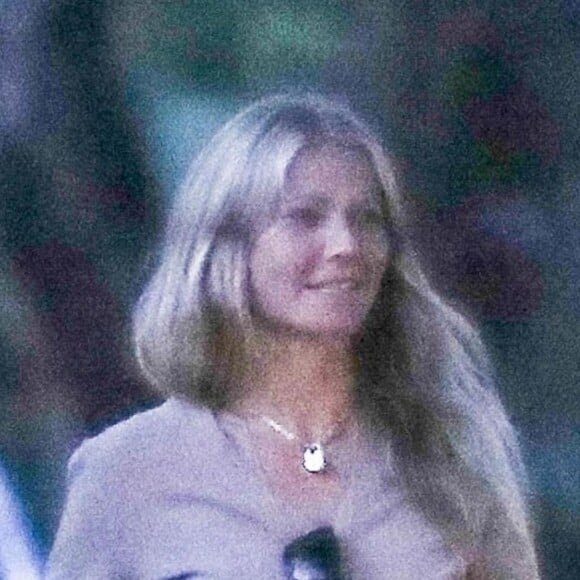 Exclusif - Gwyneth Paltrow est allée rendre visite à des amis à Santa Monica, le 28 juin 2018