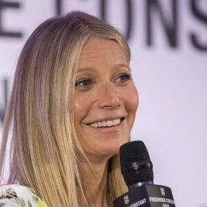 Gwyneth Paltrow au lancement de la collection de montres "Gwyneth Paltrow X Frederique Constant" à Londres, le 21 juin 2018.