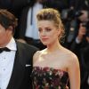 Johnny Depp et Amber Heard - Tapis rouge du film "The Danish Girl" lors du 72ème festival du film de Venise (la Mostra), le 5 septembre 2015.