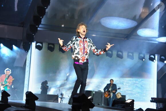 Mick Jagger - Les Rolling Stones en concert au stade Orange Vélodrome à Marseille le 26 juin 2018. © Lionel Urman/Bestimage