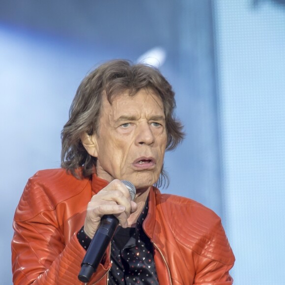 Mick Jagger - Les Rolling Stones en concert à Berlin, à l'occasion de leur tournée "No Filter". Le 22 juin 2018