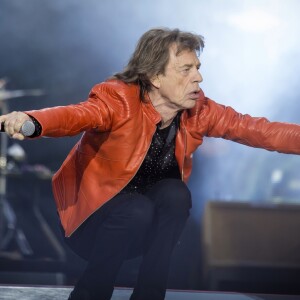 Mick Jagger - Les Rolling Stones en concert à Berlin, à l'occasion de leur tournée "No Filter". Le 22 juin 2018