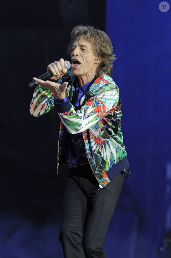 Mick Jagger - The Rolling Stones en concert au stade de Twickenham à Twickenham, Royaume Uni, le 19 juin 2018.