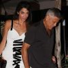 Exclusif - George Clooney et sa femme Amal Alamuddin Clooney sont allés diner en amoureux au restaurant La Tavernetta à Porto San Paolo en Italie, le 30 juin 2018